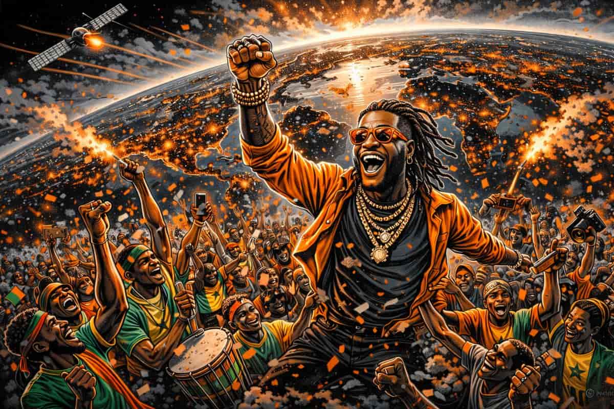 Burna Boy record afrobeats Burna Boy record afrobeats